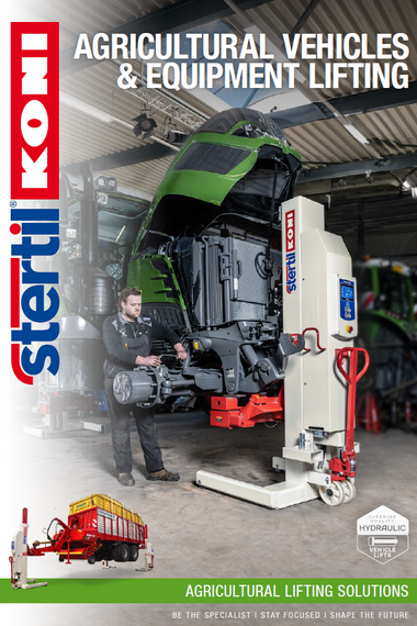Stertil-Koni Agricultural brochure vehicle lifting