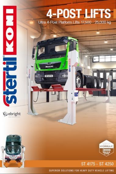 Stertil-Koni brochure vehicle lift 4-Post Lift