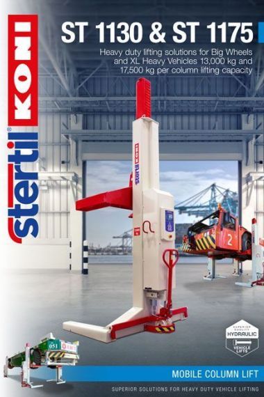 Stertil-Koni brochure Mobile Column Vehicle Lifts ST 1130 - ST 1175