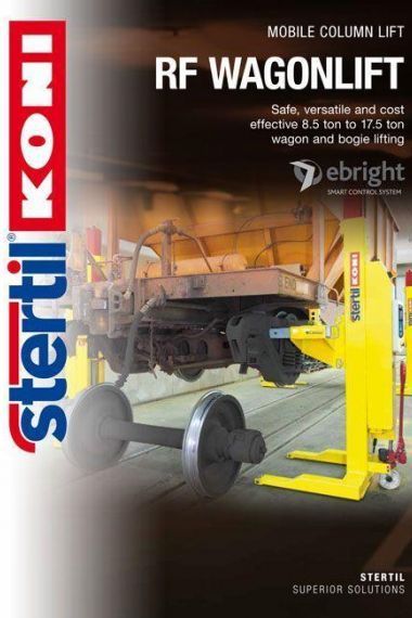 Stertil-Koni brochure mobile column vehicle lift RF Wagonlift